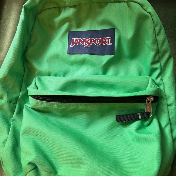 Jansport Handbags - JanSport Green Classic Backpack - Vibrant Green